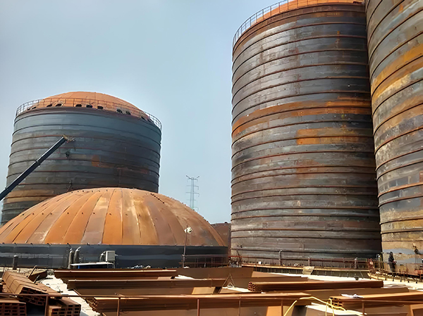 日土焦粉钢板仓